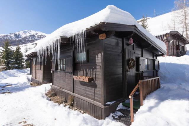 Lo Chalet Dello Sciatore Vila Borgata Sestriere Exterior foto